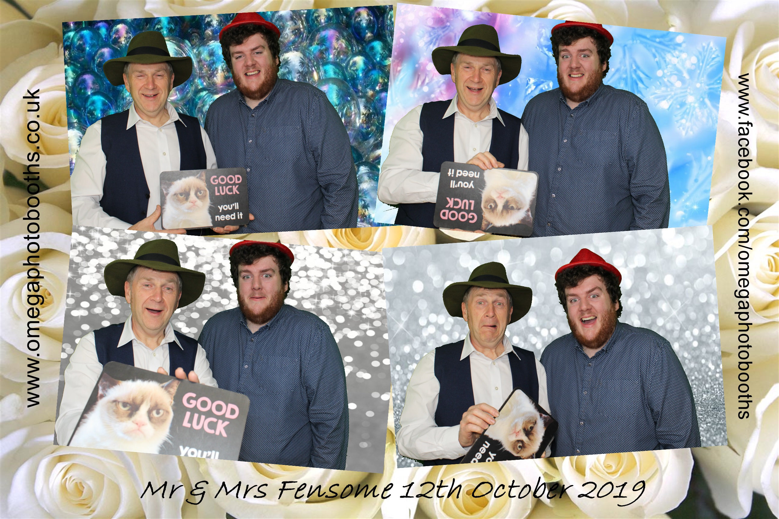 Mr & Mrs Fensome | View more photos from the event at gallery.omegaphotobooths.co.uk/u/Omega-Photobooths/Mr-Mrs-Fensome